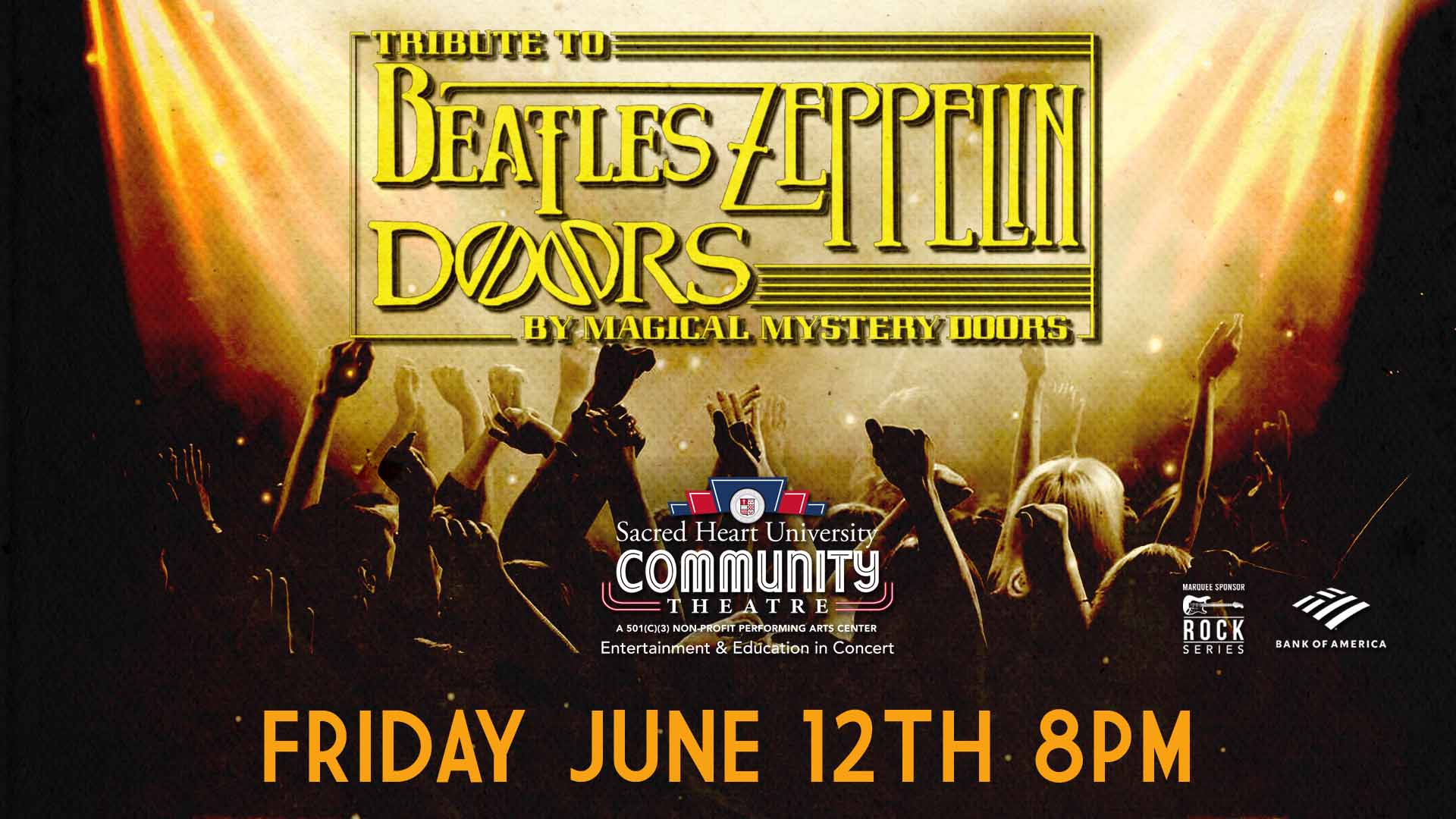 MAGICAL MYSTERY DOORS - Beatles, Zeppelin, Doors Tribute