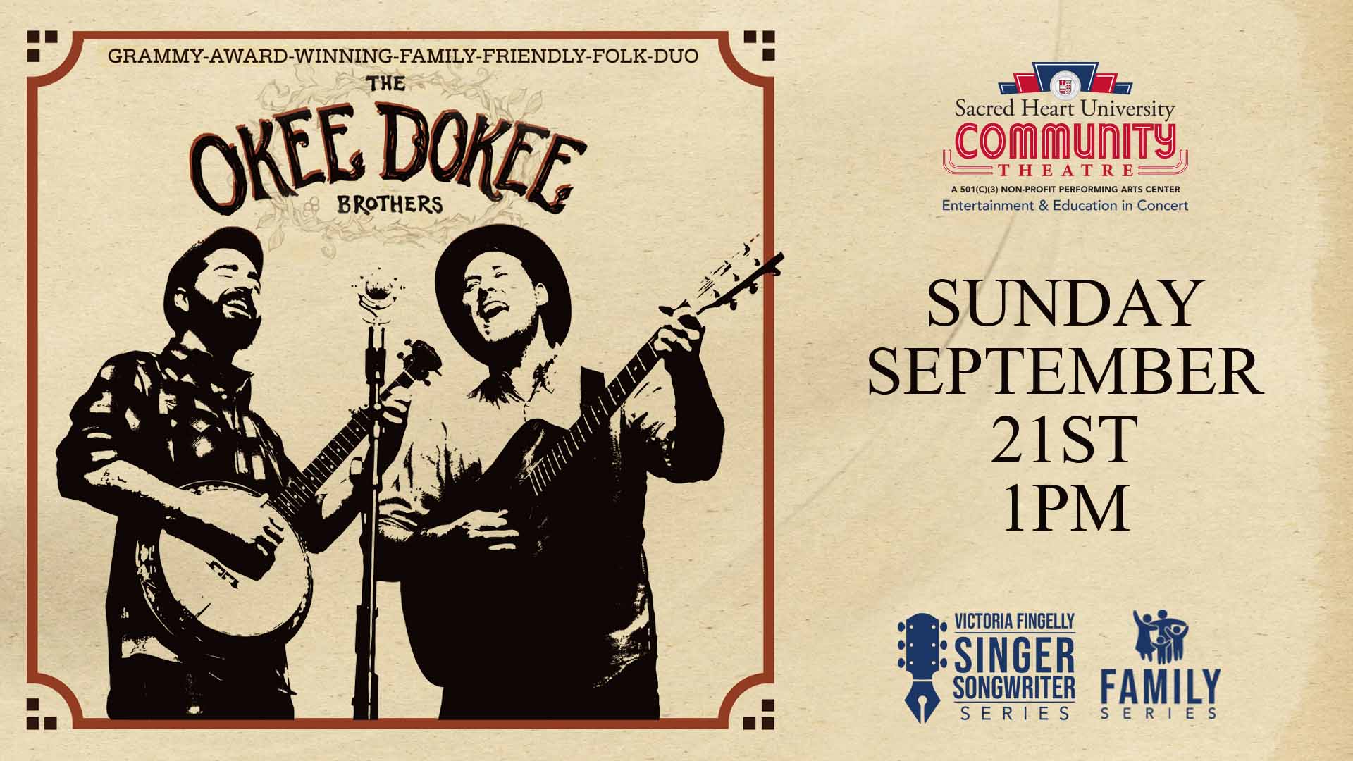 The Okee Dokee Brothers