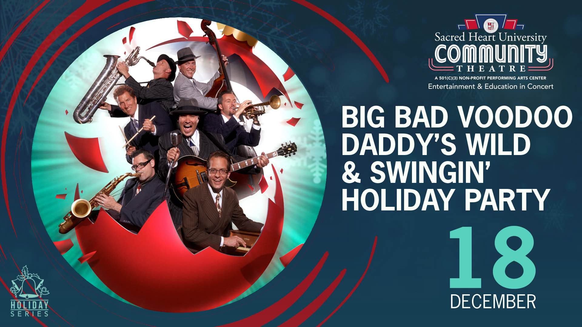 Big Bad Voodoo Daddy’s Wild And Swingin’ Holiday Party!