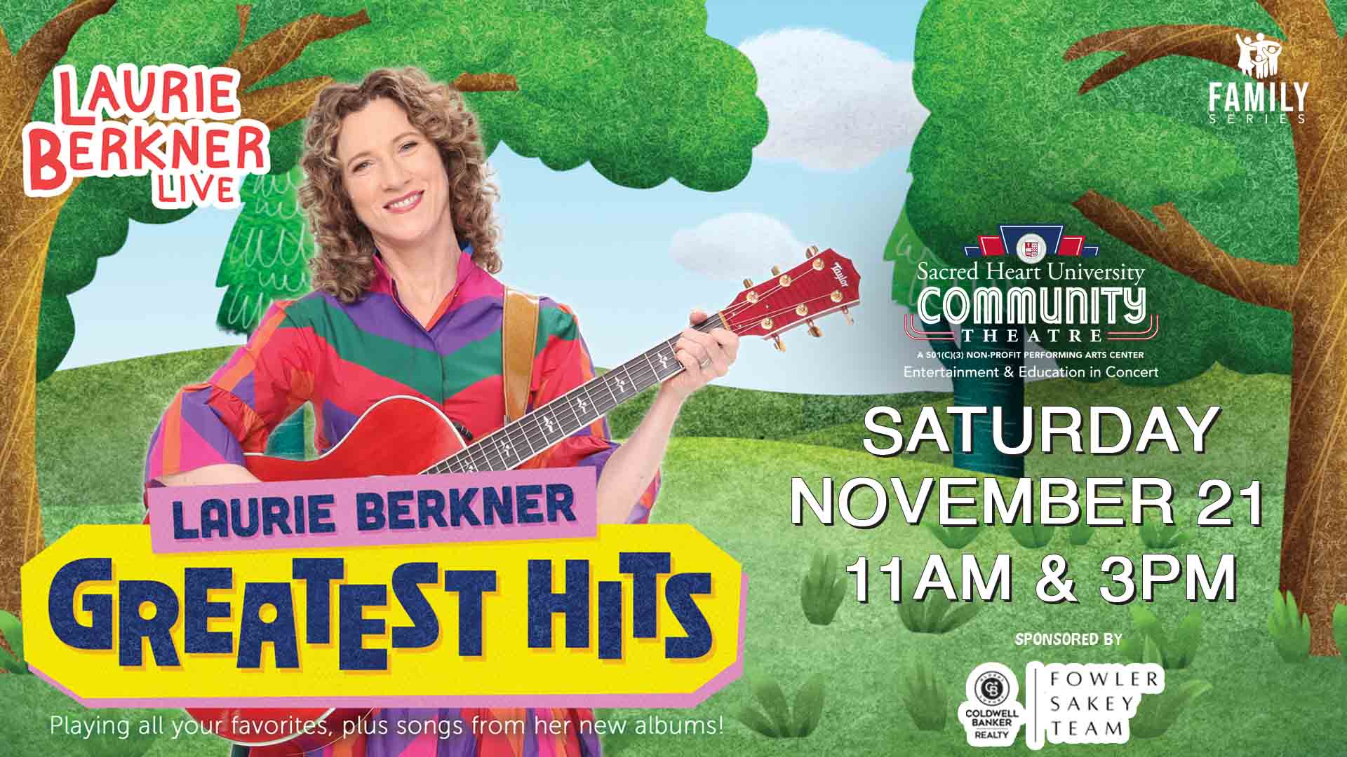 Laurie Berkner - Greatest Hits - Solo show!