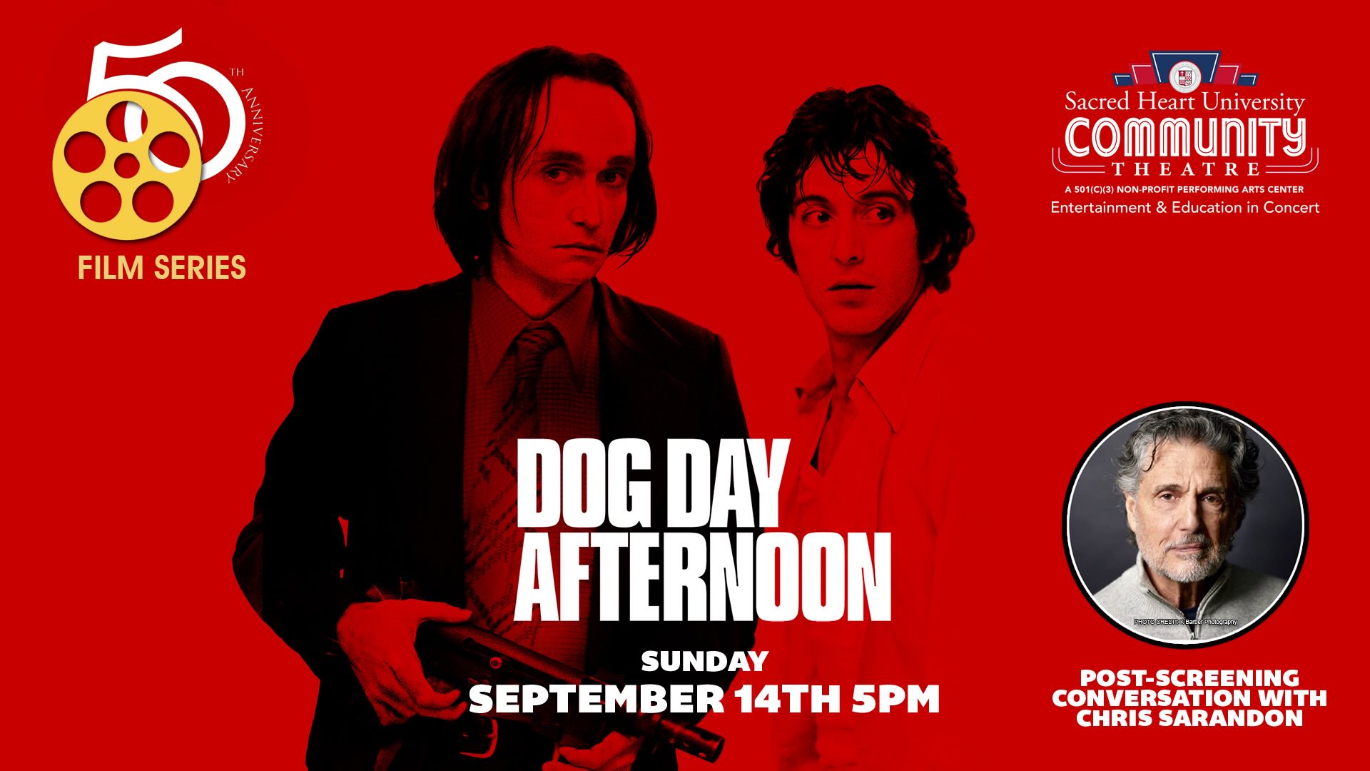 Dog Day Afternoon Film Screening and Discussion with Chris Sarandon and Susan Granger