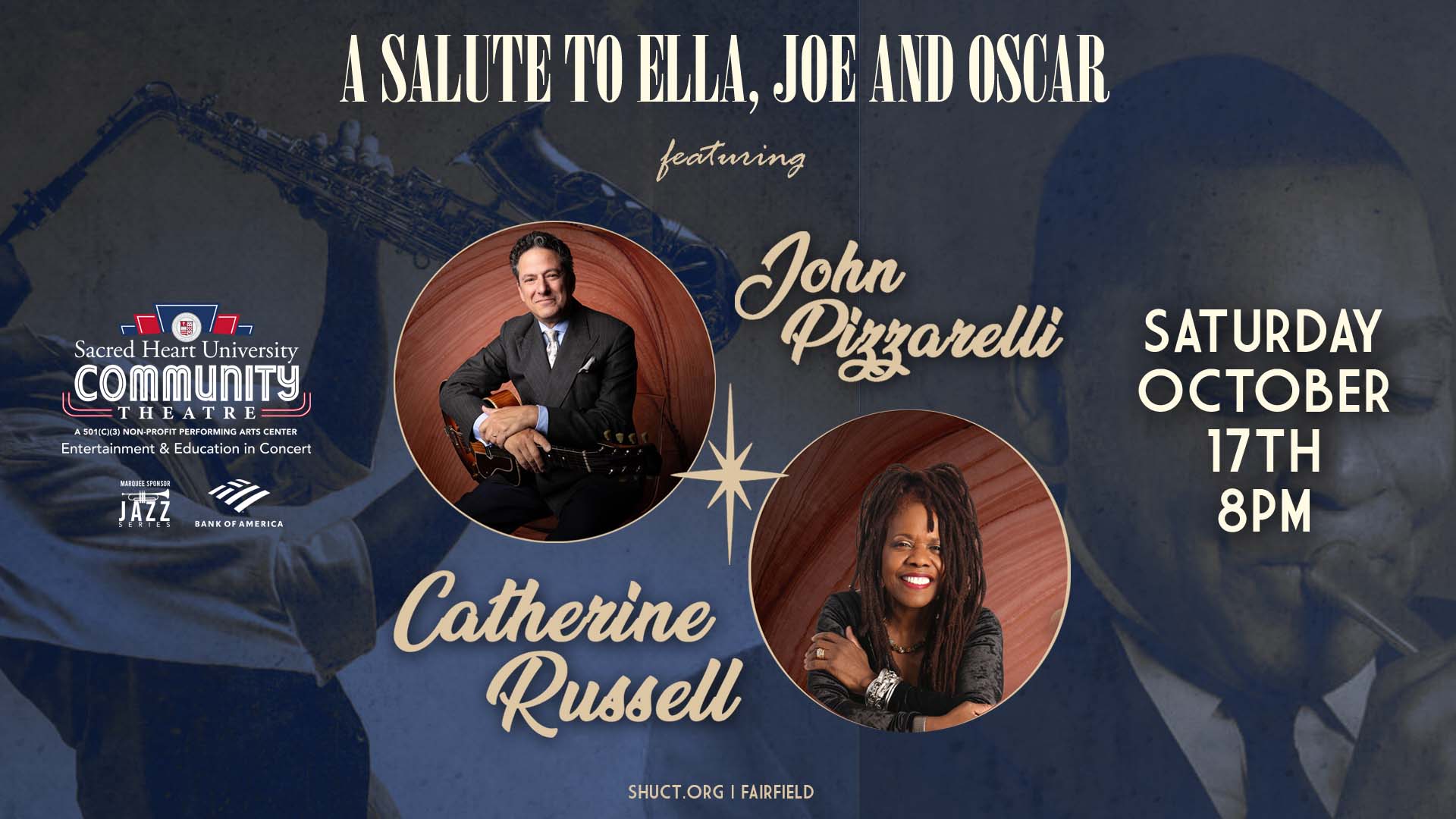 John Pizzarelli & Catherine Russell “A Salute to Ella, Joe and Oscar