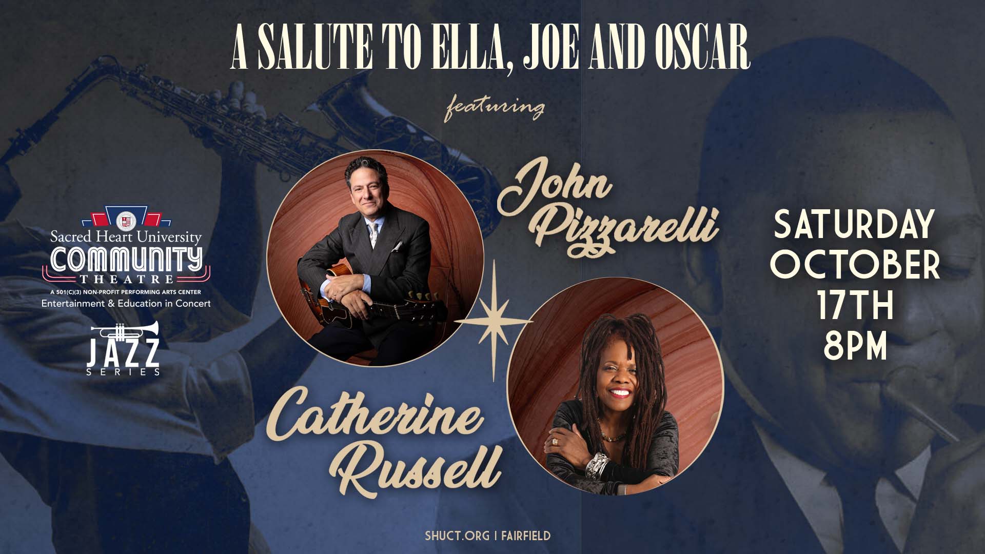 John Pizzarelli & Catherine Russell “A Salute to Ella, Joe and Oscar
