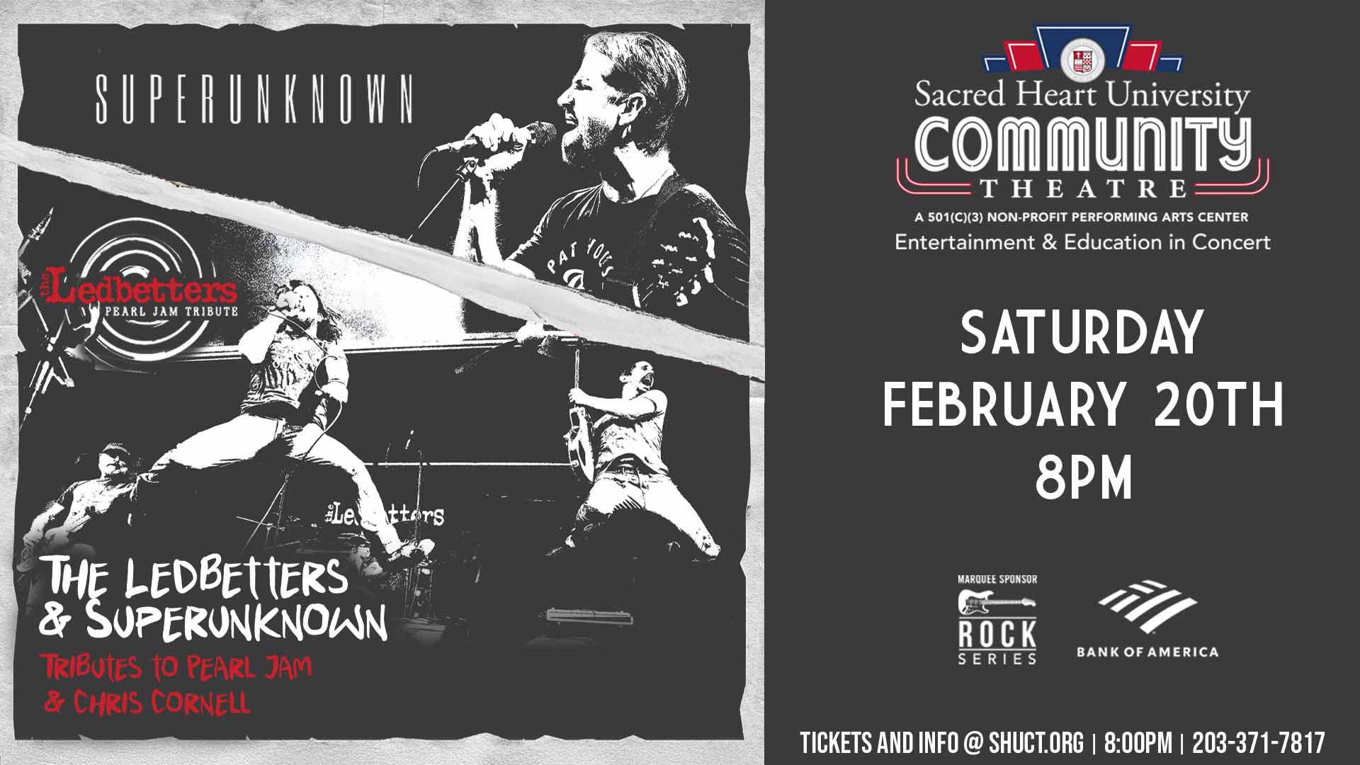 The Ledbetters & Superunknown - Tributes to Pearl Jam & Chris Cornell