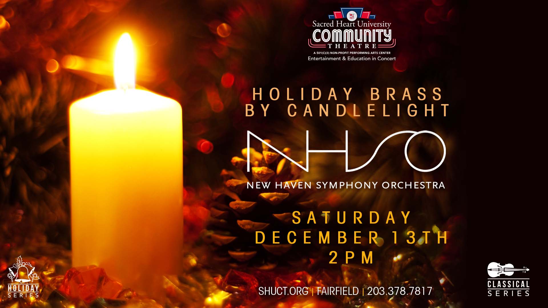 NHSO Holiday Brass By Candlelight
