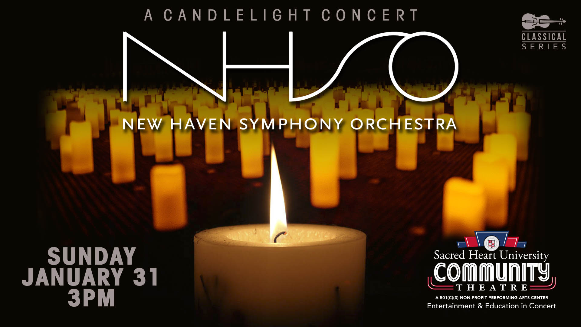 New Haven Symphony Presents A Candlelight Concert