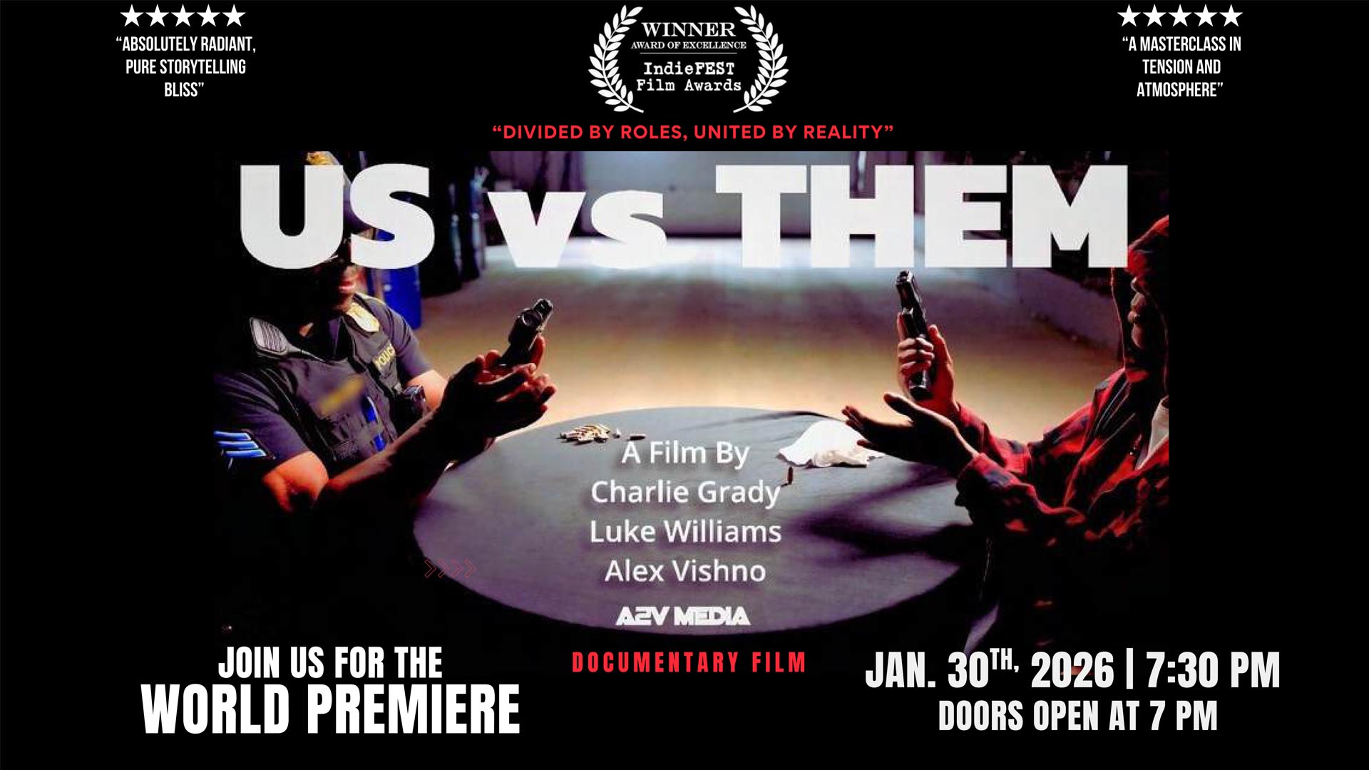 US vs THEM Film Premiere and Discussion