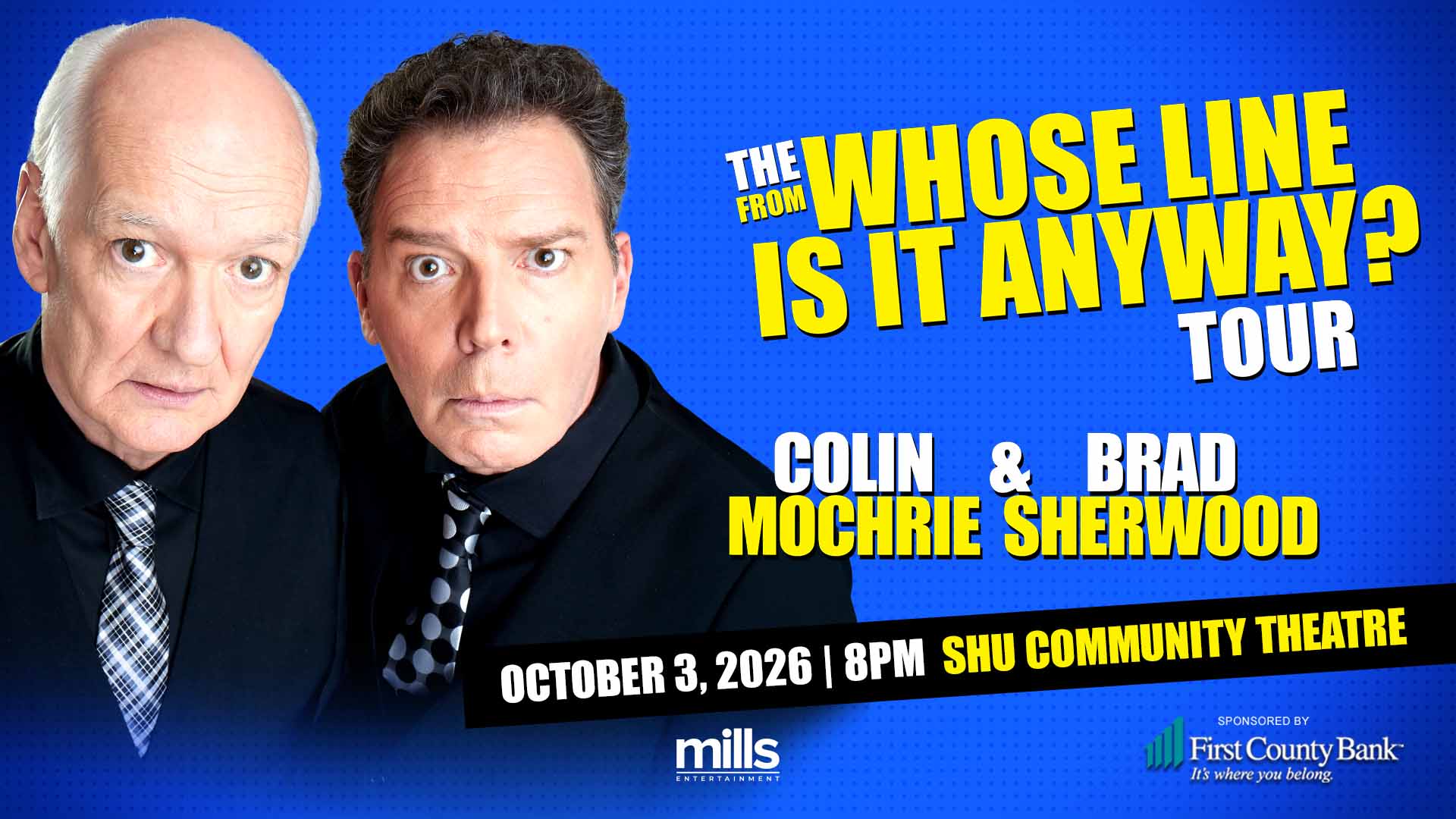 The From WHOSE LINE IS IT ANYWAY? TOUR ft. Colin Mochrie & Brad Sherwood